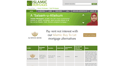 Desktop Screenshot of islamicmortgages.co.uk